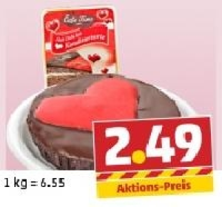 CAF&Eacute; TIME Konditortorte HAB DICH LIEB