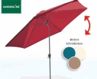 GARDENLINE® Aluminium Party-Sonnenschirm, Ø ca. 2,92 m