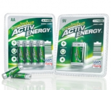 ACTIV ENERGY®NiMH-Akkus 2.99 €