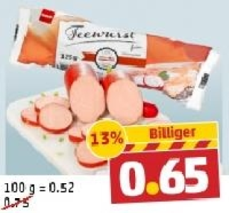 PENNY Teewurst Fein oder Delikatess Leberwurst