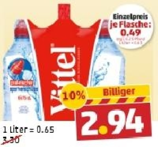 VITTEL Natürliches Mineralwasser 2.94 €