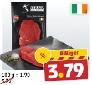 STEAK SELECTION Frisches Rinder-Hüftsteak 3.79 €