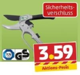 GARTENWERK Garten-Handschere AMBOSS