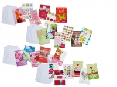 MELINERA® Glückwunschkarten Set 1.19 €