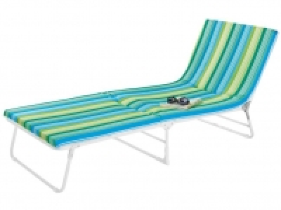 FLORABEST&reg; Sonnenliege, gr&uuml;n gestreift 29.99&nbsp;&euro;