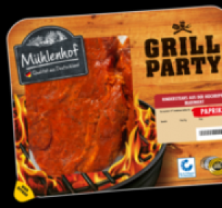 M&Uuml;HLENHOF GRILL-PARTY Rinder-Hochrippensteak 0.99&nbsp;&euro;