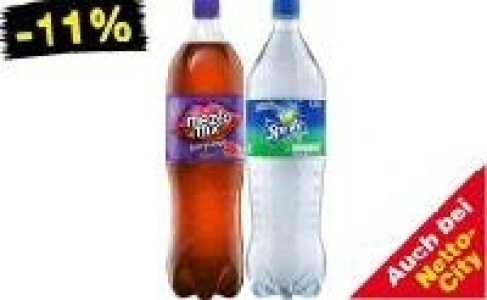 mezzo mix, sprite oder fanta 0.79 €