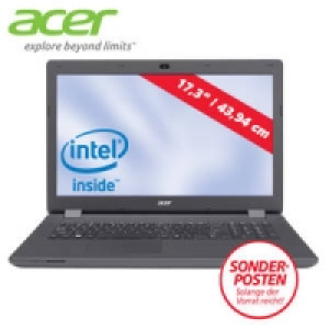 Notebook Aspire ES1-711 mit Intel N2940 Quad-Core (bis zu 4 x 2,27 GHz 349.00&nbsp;&euro;