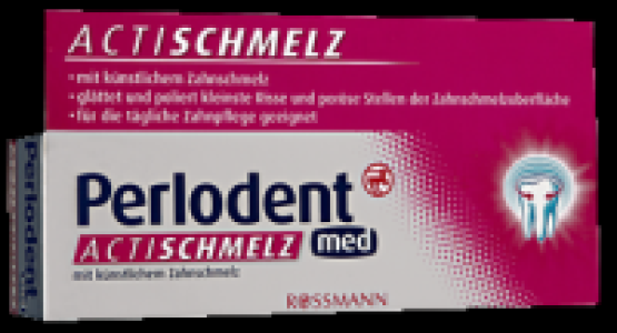 Perlodent med ActiSchmelz Zahncreme