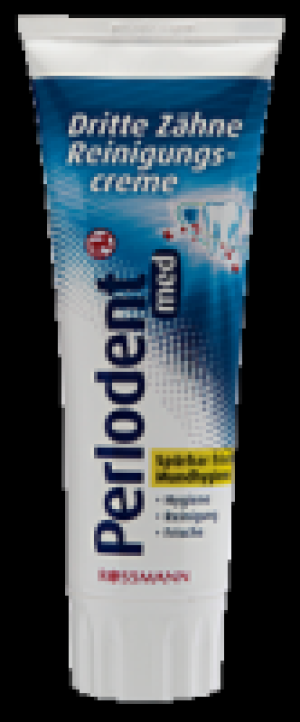 Rossmann Perlodent Med Perlodent med Dritte Zähne Reinigungscreme