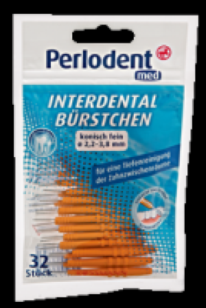 Perlodent med Interdental-Bürstchen konisch fein