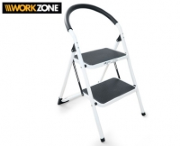 WORKZONE®Klapptrittleiter, 2-stufig 12.99 €