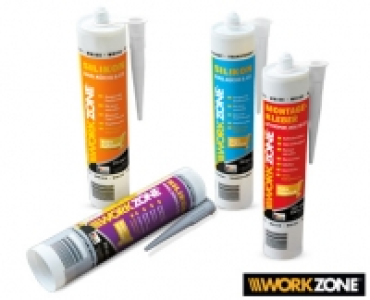 Aldi Süd  WORKZONE®Silikondichtstoff oder Montagekleber