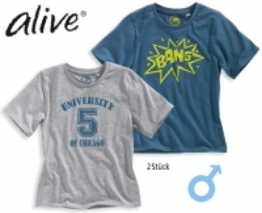 ALIVE® T-Shirts, 2 Stück