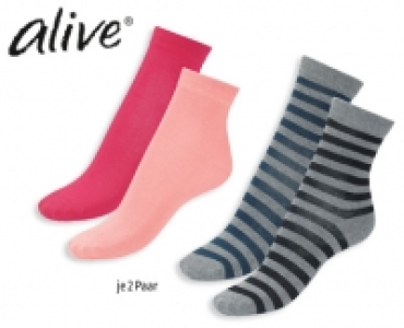 ALIVE®Söckchen, 2 Paar