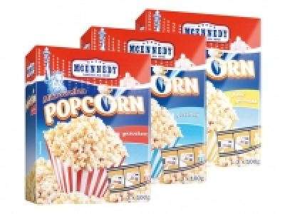 MCENNEDY Mikrowellen-Popcorn 0.99 €