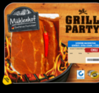MÜHLENHOF GRILL-PARTY Frisches Schweine Nackensteak 4.99 €