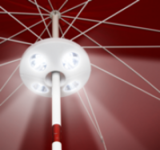 HOME IDEAS LED-Sonnenschirm-Licht