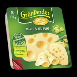 Grünländer Käse-Scheiben oder -Würfel 1.59 €