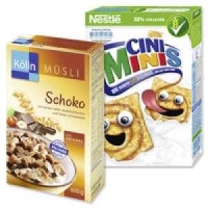 K&ouml;lln M&uuml;sli oder Nestl&eacute; Cerealien 2.29&nbsp;&euro;