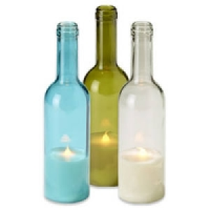 LED-Kerze in Weinflasche 7.99&nbsp;&euro;