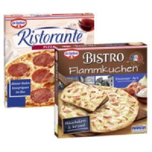 Dr. Oetker Pizza Ristorante Salame oder Bistro Flammkuchen Elsässer Ar 1.88 €