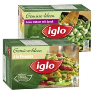 iglo Gemüse-Ideen, Rahm-Gemüse oder Mittelmeer-Küche 1.99 €