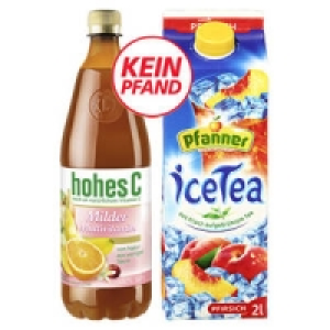 hohes C oder Pfanner Eistee 1.11&nbsp;&euro;