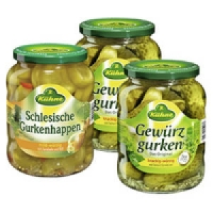 K&uuml;hne Gew&uuml;rzgurken oder Schlesische Gurkenhappen 0.95&nbsp;&euro;