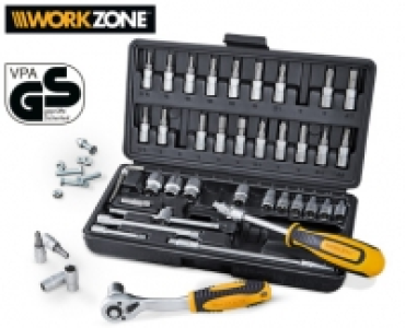 WORKZONE&reg;Steckschl&uuml;ssel-Satz, 47-teilig