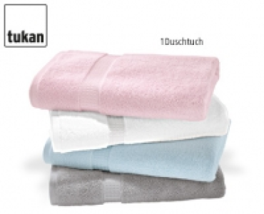 TUKAN®1 Pastell-Duschtuch oder 2 Pastell-Handtücher