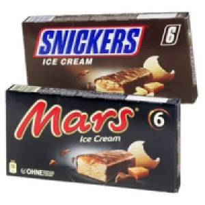 Ice Cream Mars oder Snickers 1.99 €