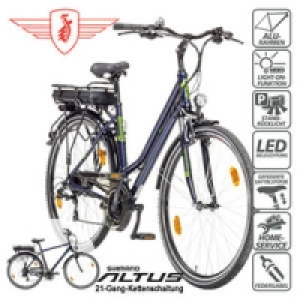 Z&Uuml;NDAPP Alu-Elektro-Trekkingrad Green 4.0 28er 888.00&nbsp;&euro;