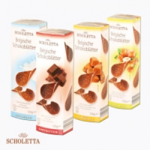Belgische Schokoblätter 1.39 €