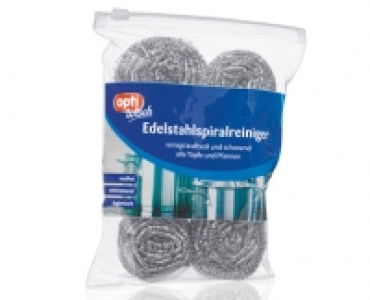OPTIWISCH®Edelstahlspiralreiniger, 6 Stück