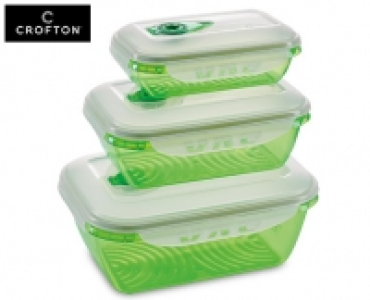 CROFTON®Vakuum-Frischhaltedosen-Set