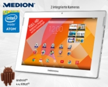 25,7 cm/10,1 Zoll Tablet-PC mit Android 4.4MEDION® LIFETAB® S10346 (MD 992