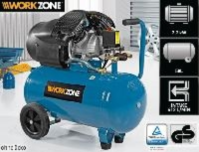 Workzone Kompressor, ca. 50 lAngebot bei Aldi Süd,