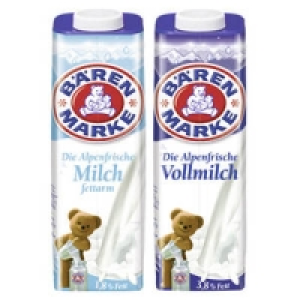 Bärenmarke Die Alpenfrische Milch 0.79 €