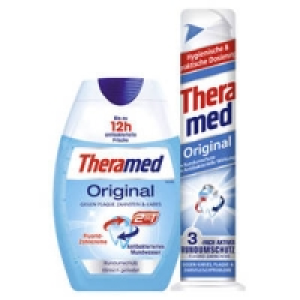 Theramed Zahncreme, Spender oder Liquid 0.99 €