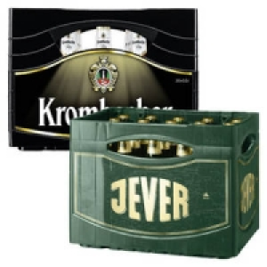 Jever Pilsener, Krombacher Pils oder Weizen 10.79 €