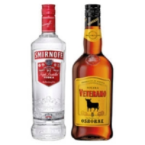 Smirnoff Vodka, Lime, Green Apple, Osborne Veterano oder 103 8.99 €