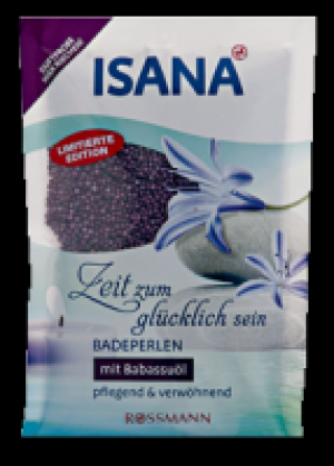 Rossmann Isana Isana Badeperlen Zeit zum glücklich sein