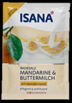 Rossmann Isana Isana Badesalz Mandarine < Buttermilch