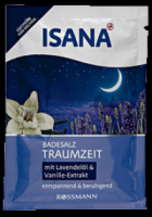 Rossmann Isana Isana Badesalz Traumzeit