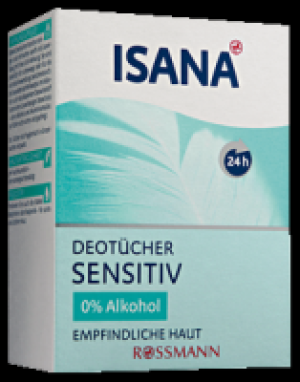 Rossmann Isana Isana Deotücher Sensitiv