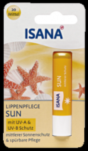 Rossmann Isana Isana Lippenpflege Sun LSF 20