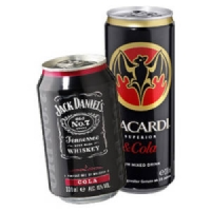 Jack Daniels & Cola, Jack Daniels & Ginger oder Bacardi & Cola 1.99 €
