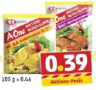 A-ONE Instant Nudelsuppe