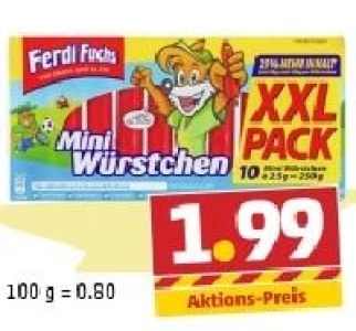 FERDI FUCHS Mini-Würstchen 1.99 €